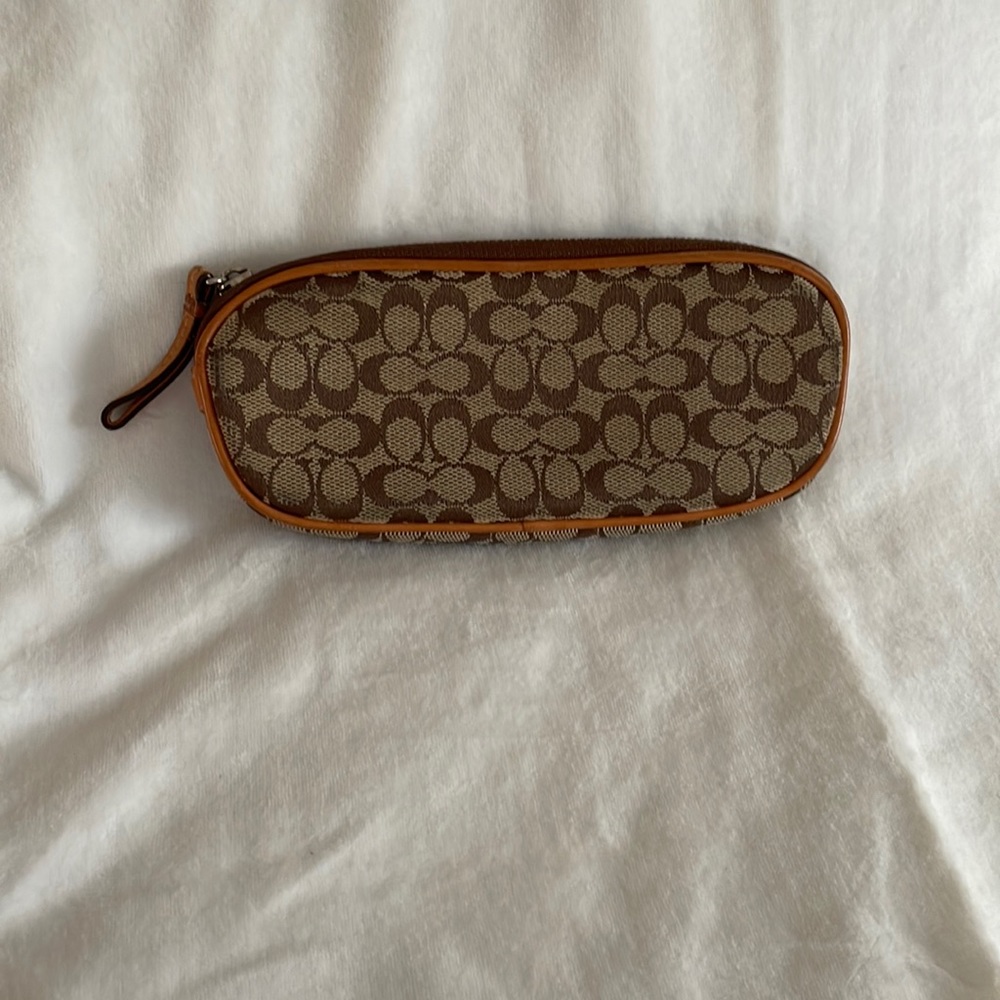 Coach eyeglass case